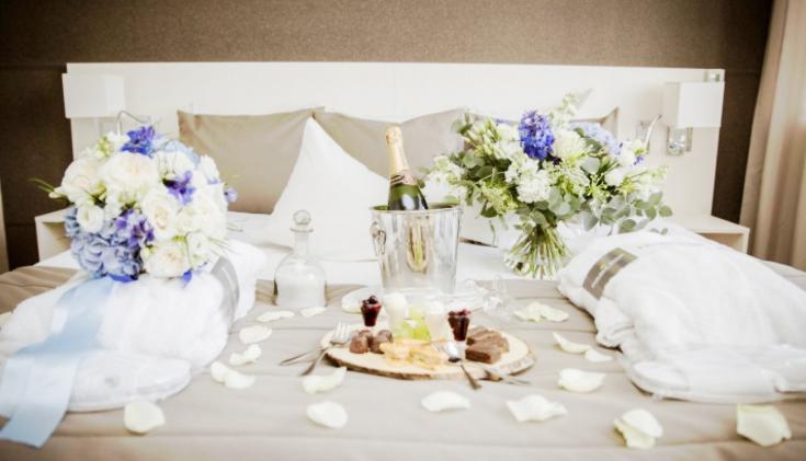 Luxe hotelkamer voor uw huwelijksnacht